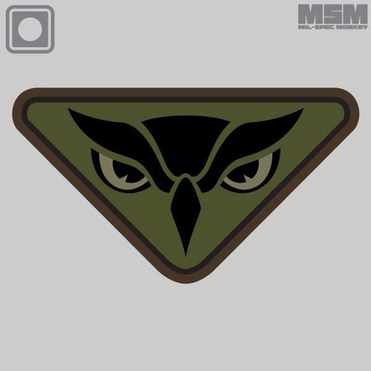 MSM Owl Head Morale Patch