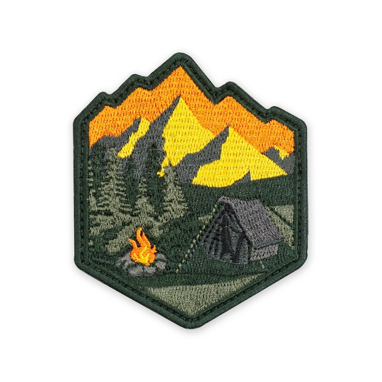 Prometheus Design Werx Outsider Mountain Camp Sunset Morale Patch