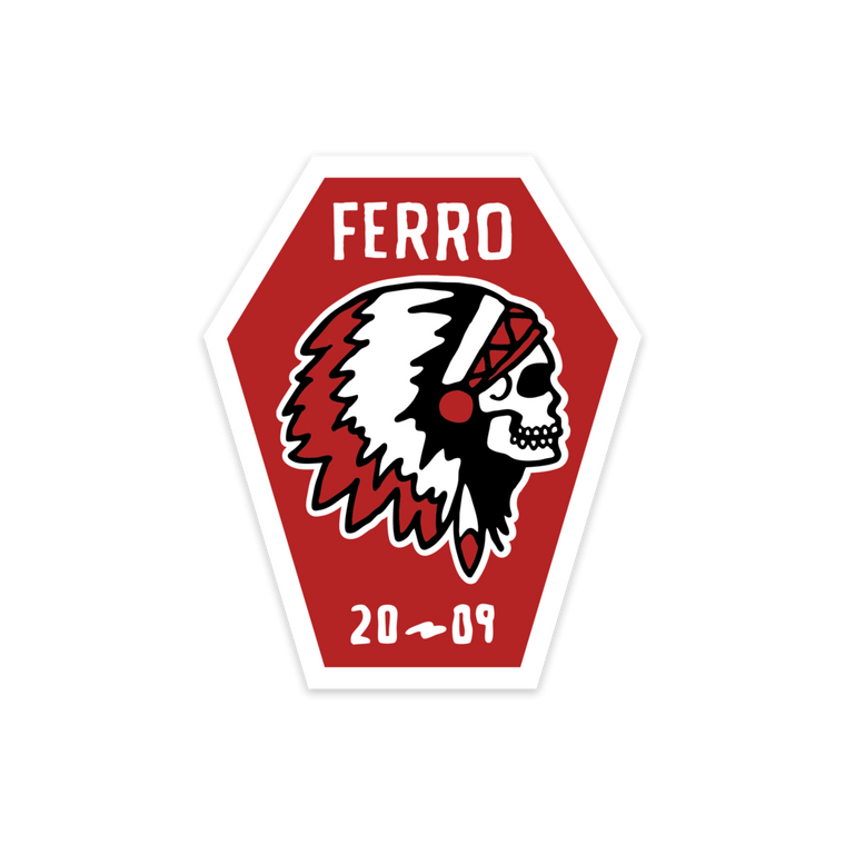 Ferro Concepts Chief Coffin Sticker
