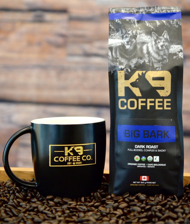 K9 Coffee Big Bark Dark Roast Organic Coffee