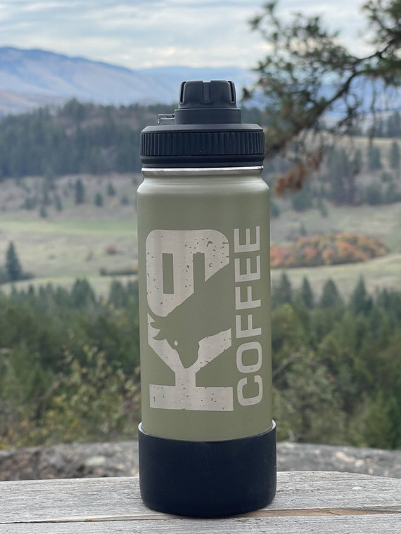 K9 Coffee The Legends Tactical Water Bottle 18 oz K9 Coffee The Legends Tactical Water Bottle 18 oz