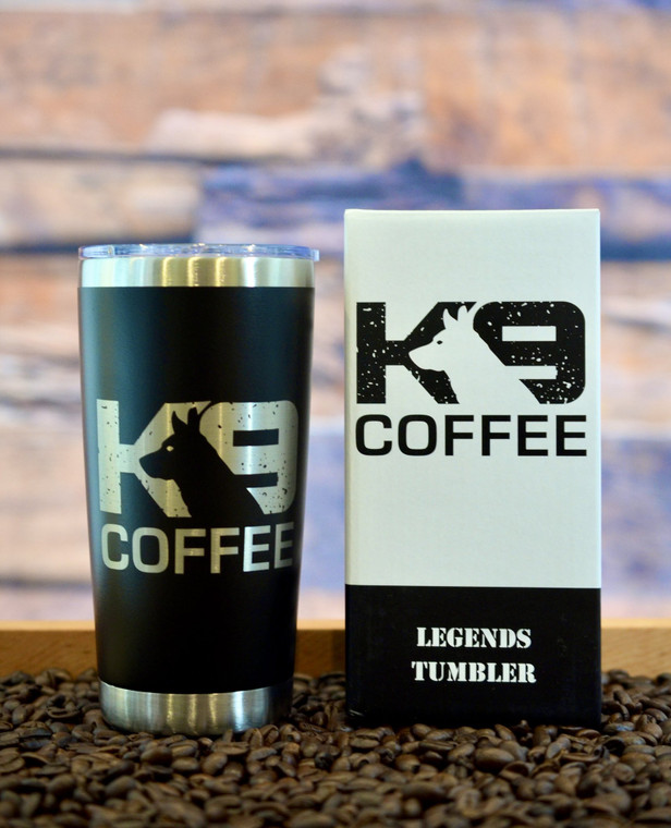 K9 Coffee The Legends Tumbler 20 oz