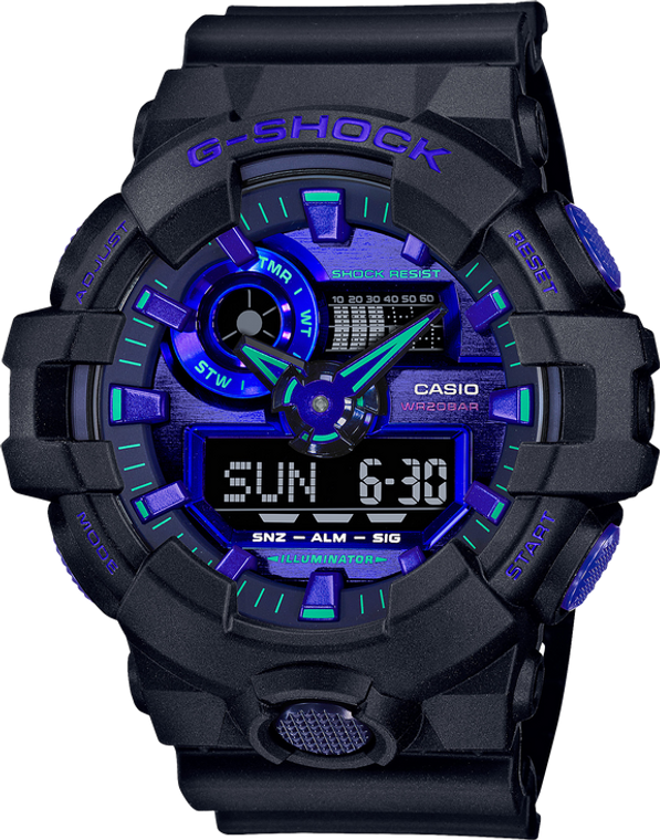 Casio G-Shock GA-700VB-1A Analog-Digital Watch