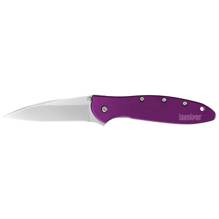 Kershaw Leek Folding Knife - Purple