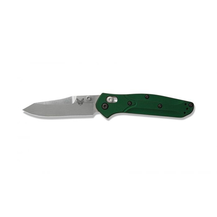 Benchmade Mini Osborne AXIS Lock Knife Green 2.9"