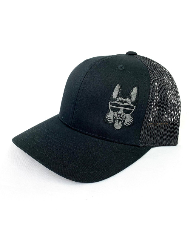 K9 Coffee Co. The Legends Snapback - Stealth Black