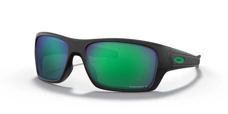 Oakley Turbine Matte Black w/ Prizm Jade Polarized Lenses