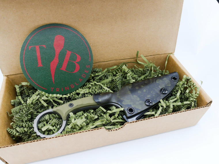 Trin Blades X Seb Lavoie - Cobra Commander Custom Knife *LIMITED SECOND RUN*