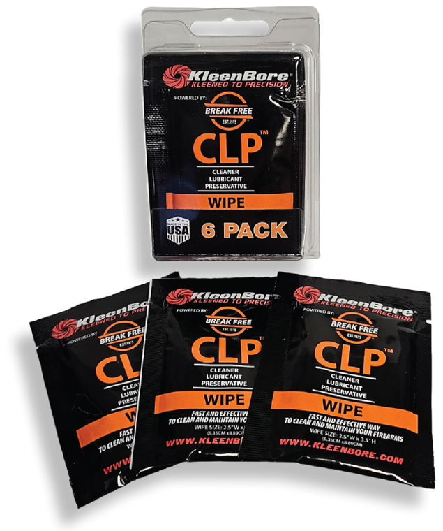KleenBore CLP Wipes - 6 Pack KleenBore CLP Wipes - 6 Pack