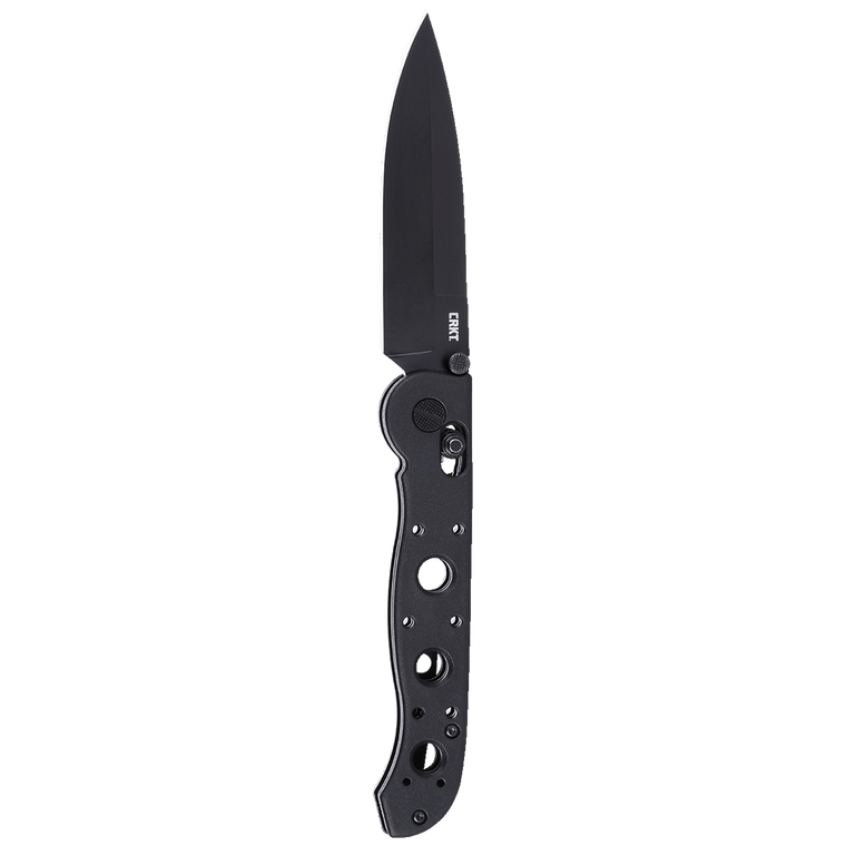 CRKT M16-03XK Crossbar Lock Folding Tactical Knife (3.57" Plain Black EDP D2)