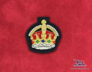Emblazon Kings Crown Badge - Regimental Size