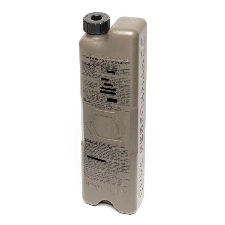 Cana Provisions x Qore Performance Water Data ICEFLASK™