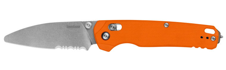 Kershaw Bel Air XL EMT Orange Folder - 3.25" CPM Magnacut