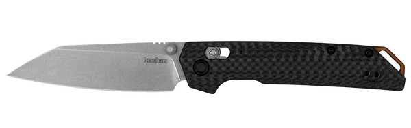 Kershaw Iridium Reverse Tanto Carbon Fiber Knife 3.4" M390