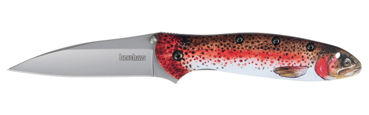 Kershaw Leek 3" Flipper Knife - Trout