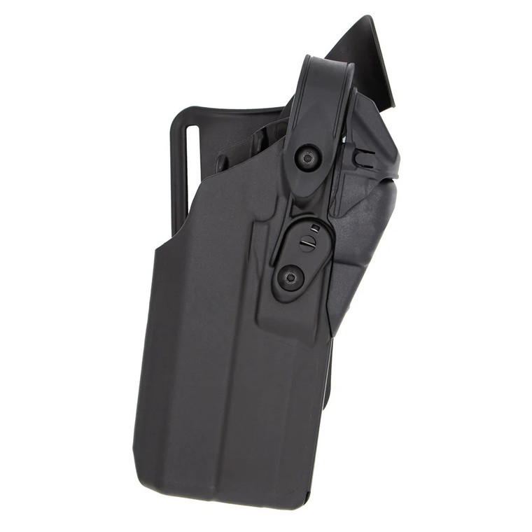 Safariland 7360RDS 7TS ALS/SLS Mid-Ride LVL III Retention Duty Holster - Black Plain