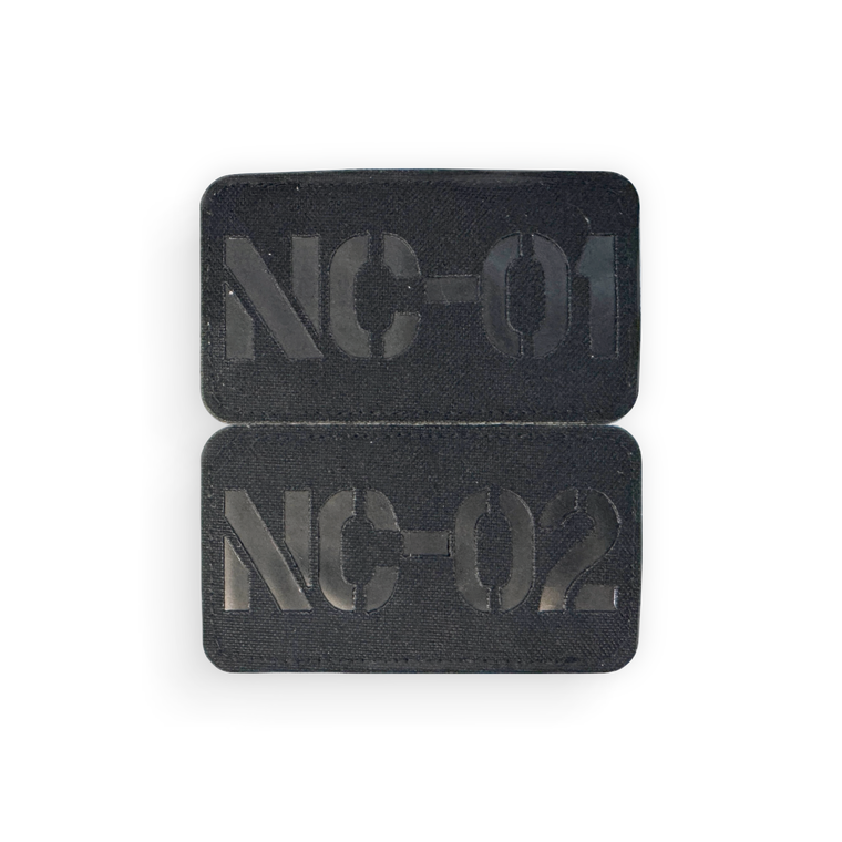 DS Tactical Custom Laser Cut Identifier Patch (hook/velcro backing) - 2" x 3.5"