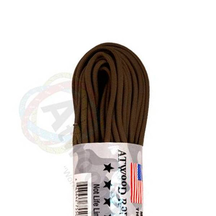 Atwood Rope MFG 550 Paracord 100ft - Brown