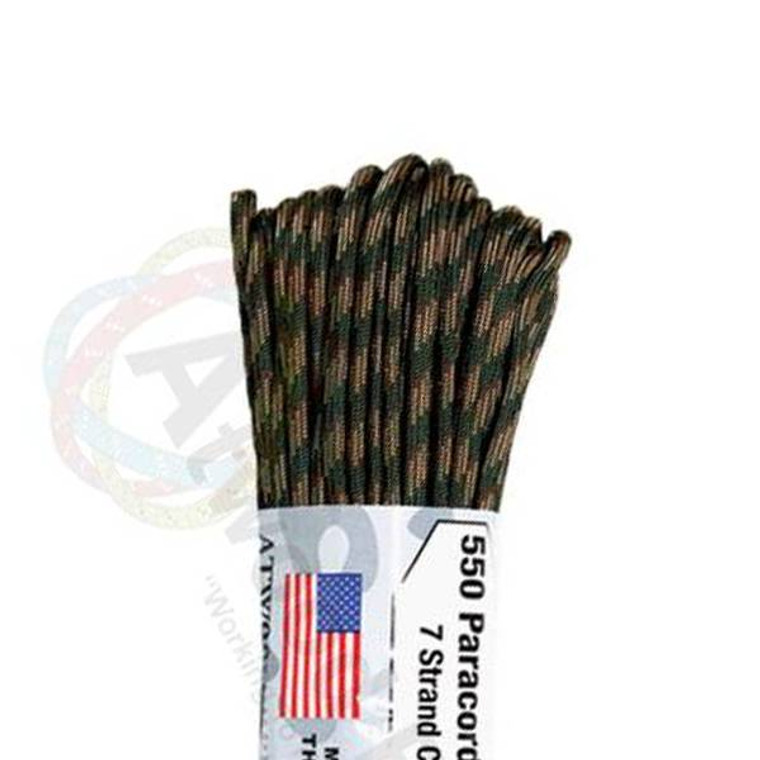 Atwood Rope MFG 550 Paracord 100ft - Recon