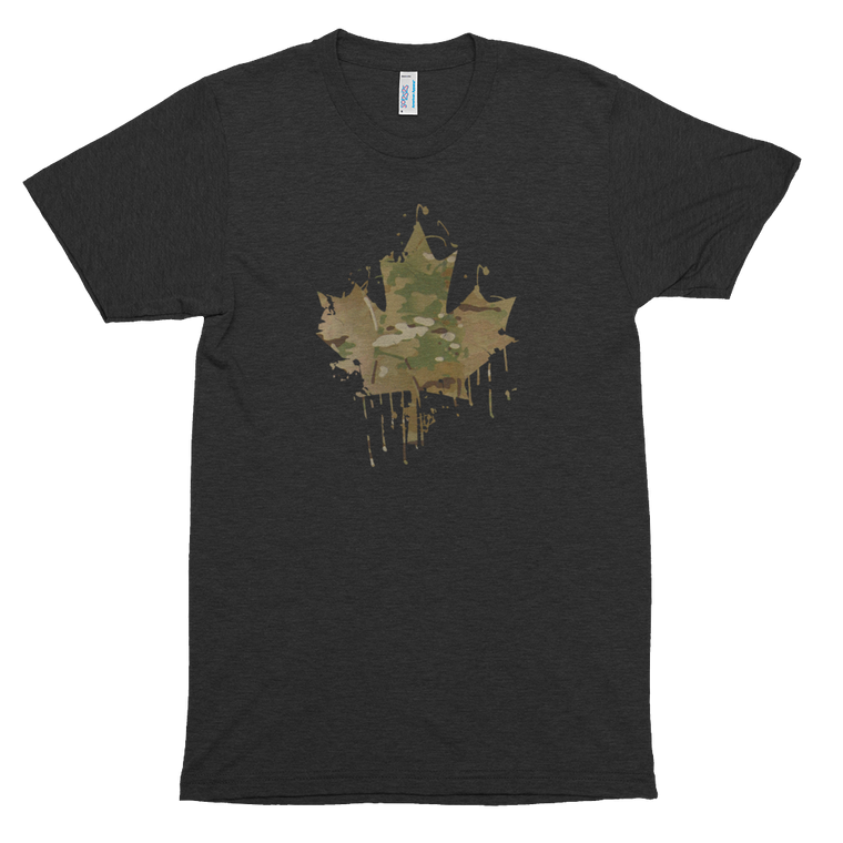 Blackbird Industries Splatter Cam Maple Leaf T-Shirt