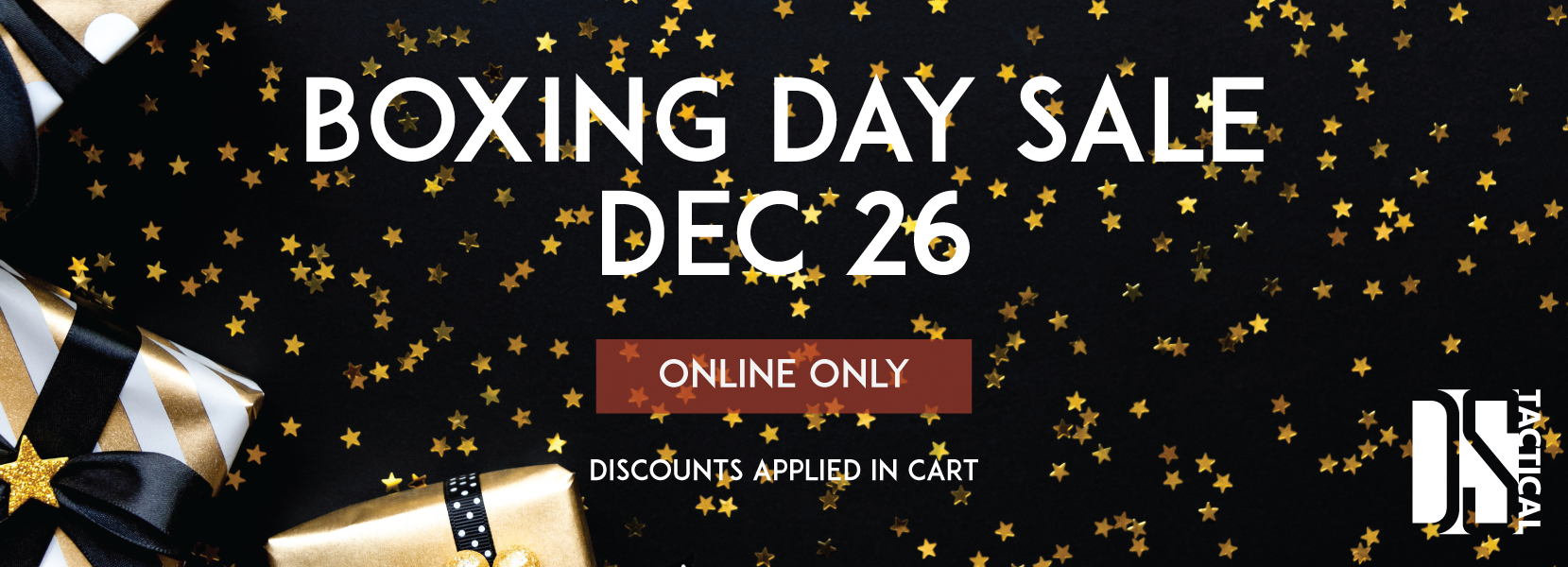 DS Tactical 2021 Boxing Day Sale