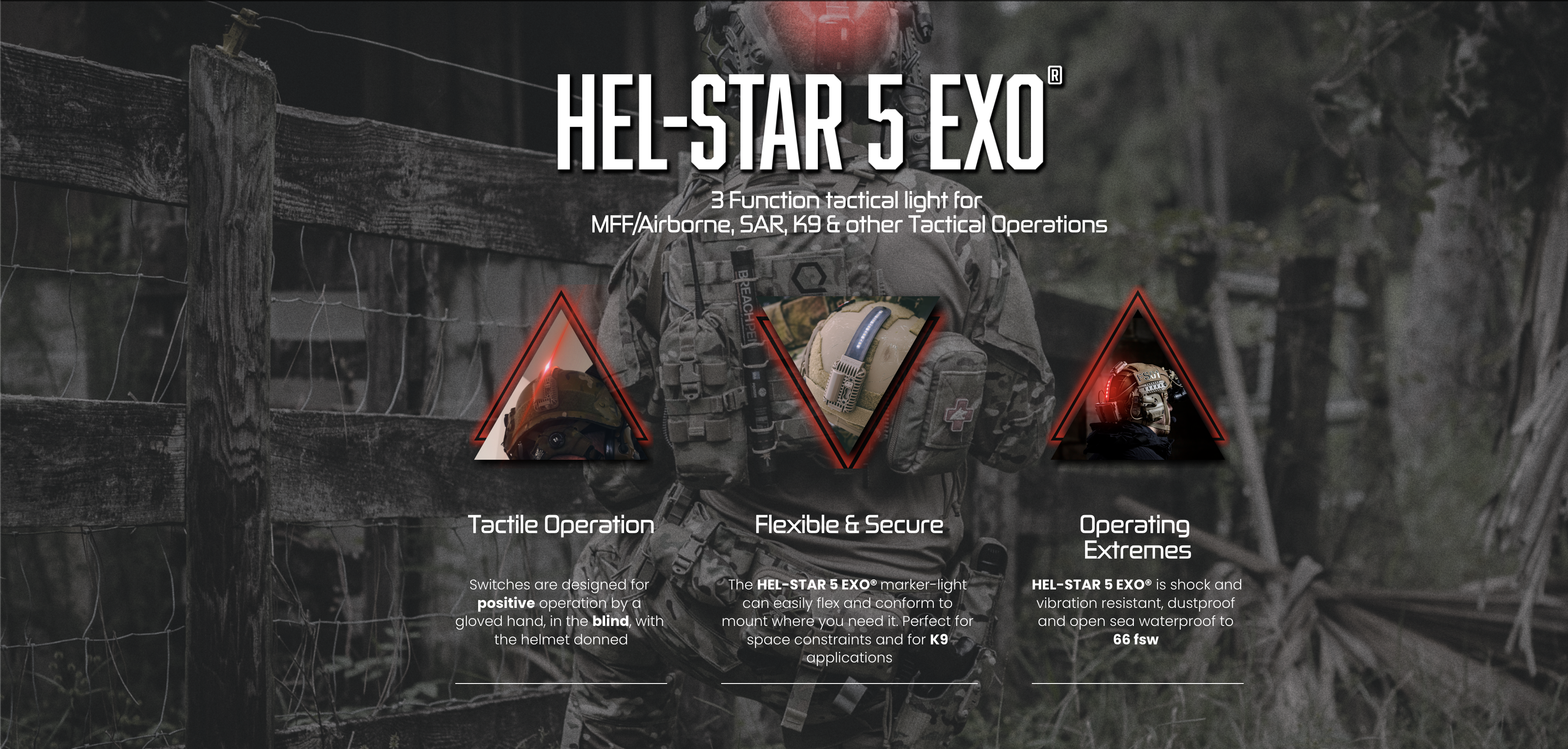 CORE Survival HEL-STAR 5® Strobe - EXO – Tactical Night Vision Company