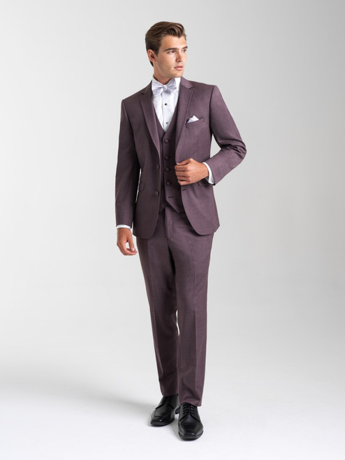 AM110  - Mulberry - Boy's Elastic Trouser