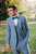 AM114  - Linen Gray -  Men's Coat - Slim Fit