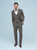 AM104  -  Café -  Men's Adjustable Trouser  -  Slim Fit