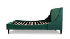 Aspen Upholstered Platform Bed, King, Evergreen 7