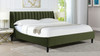 Aspen Vertical Tufted Headboard Platform Bed Set