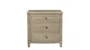 Dauphin Gold Accent End Table, Grey Cashmere 1