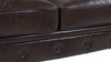 Winston Leather Tufted Chesterfield Sofa, Vintage Brown 12