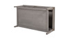 Dauphin 50" Rectangular Storage Coffee Table, Grey Cashmere 8