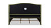 Marcella Upholstered Bed, King, Olive Green 8