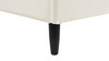 Aspen Vertical Tufted Headboard Platform Bed Set, King, Cloud White 12