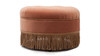 Yolanda Decorative Round Ottoman F