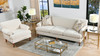 Alana Lawson Recessed Arm Sofa, Light Beige 9