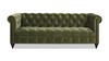 Alto 88" Tufted Chesterfield Sofa, Olive Green A
