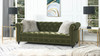 Alto 88" Tufted Chesterfield Sofa, Olive Green