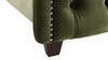 Marcella Upholstered Shelter Headboard Bed Set, Queen, Olive Green Performance Velvet 16