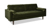 Nicholas 83.5" Mid-Century Modern Sofa, Olive Green 7