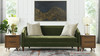 Annette Modern Tight Back Sofa, Olive Green 3