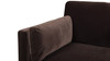 Knox 36" Modern Farmhouse Arm Chair, Deep Brown 7