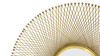 Stellar 31.5" Round Gold Accent Mirror 8