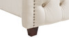 Marcella Upholstered Shelter Headboard Bed Set, Queen, French Beige 22