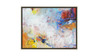 Euphoria 1 50x38 Abstract One-of-a-Kind Original Art Oil Painting with Frame 1