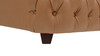 Brooklyn King Tufted Panel Bed Headboard and Footboard Set, Caramel Tan Brown 17