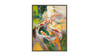 Koi 1 50x38 Framed Abstract Koi Fish Giclee Art Print 1