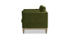 Knox 36" Modern Farmhouse Arm Chair, Olive Green 3